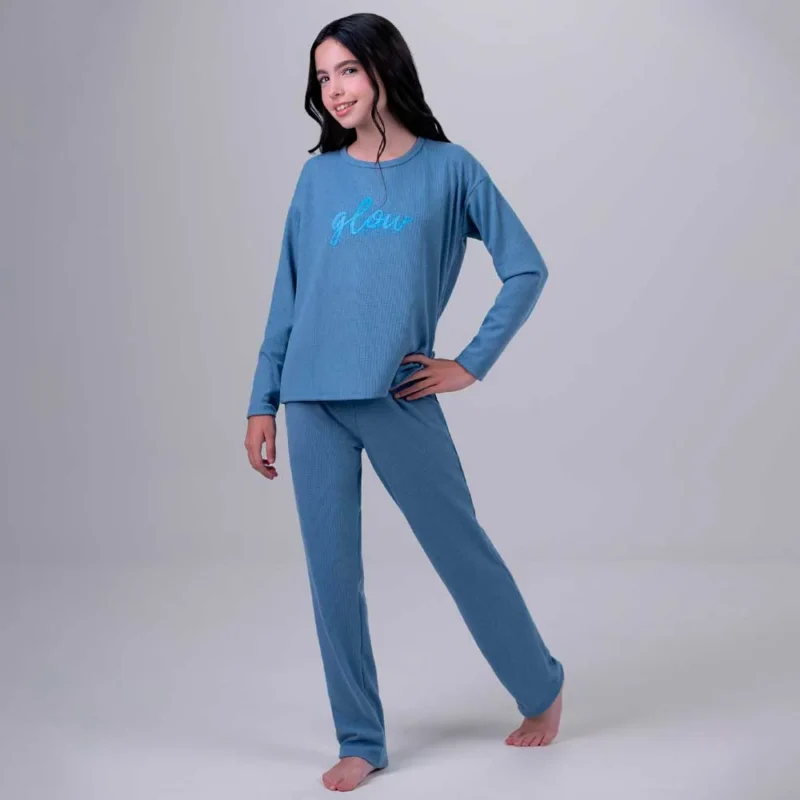 PIJAMA M/L NI¥A SO GLOW