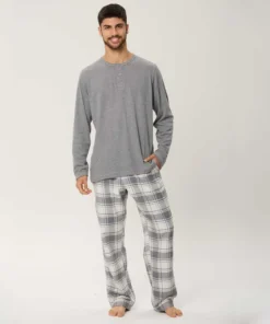 pijama m/l interlock pantalon  viyela