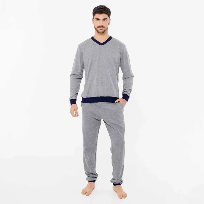 pijama m/l interlock c/v