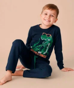 PIJAMA M/L NI¥O JUNGLE
