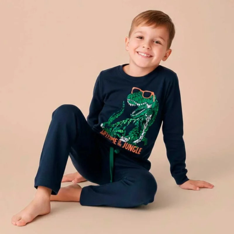 PIJAMA M/L NI¥O JUNGLE
