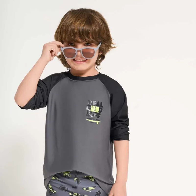 camiseta m/l proteccion uv frente estamp