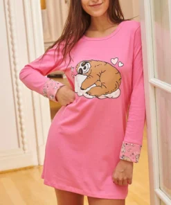 camison m/l estampado