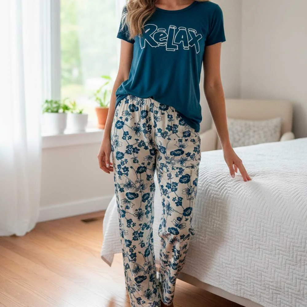 pijama con pantalon largo