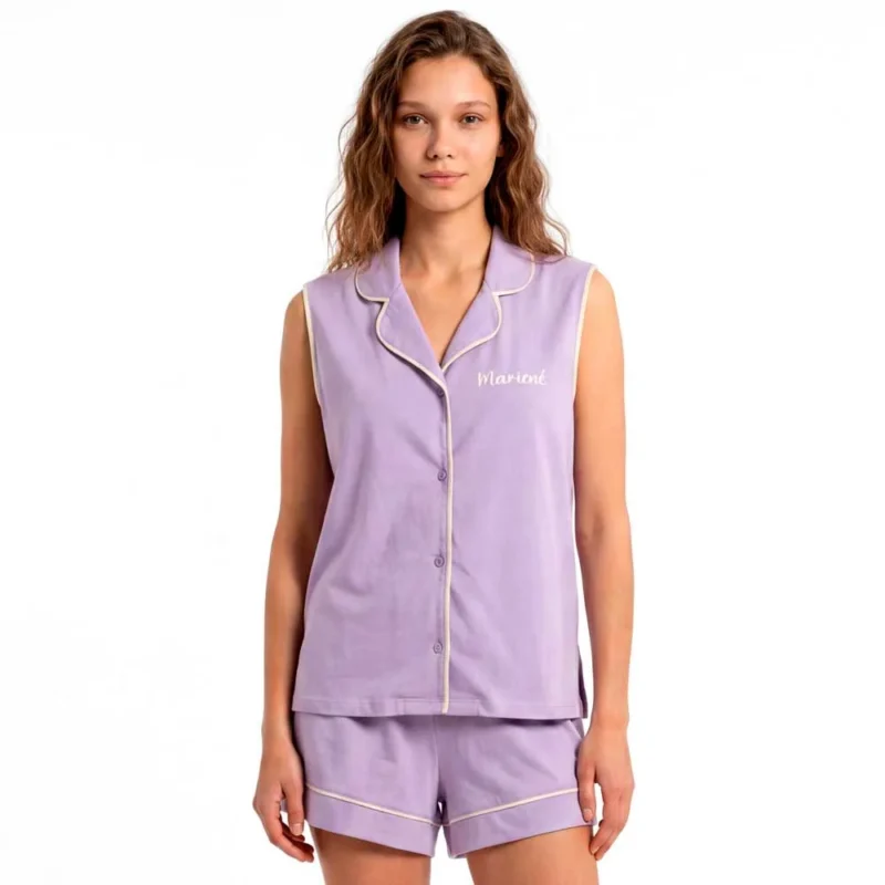Alternative view of pijama lilac