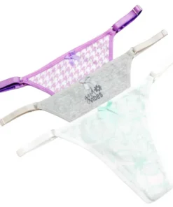 Alternative view of Pack X3 Less Reg. Alg/Lyc Estampada