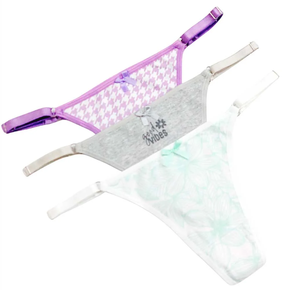 Pack X3 Less Reg. Alg/Lyc Estampada - Imagen 2