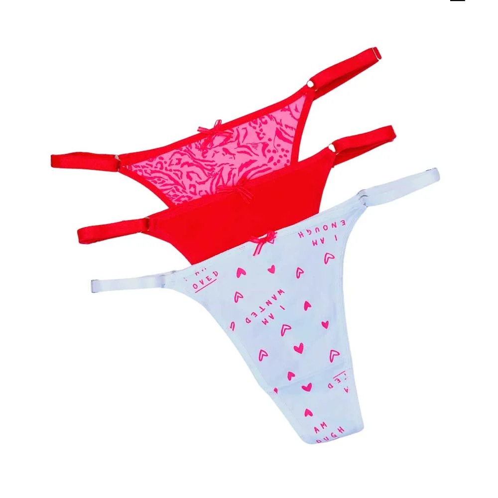 Pack X3 Less Reg. Alg/Lyc Estampada - Imagen 6